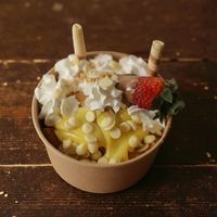 Vanilla - strawberry