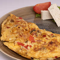 Jaja 3 kom sa grilovanim povrćem