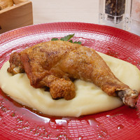 Chicken drumstick with mashed potatoes 450g